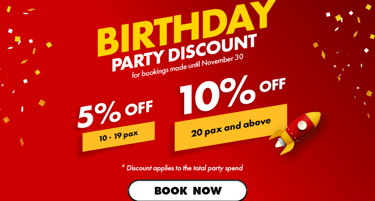 November Birthday Discount