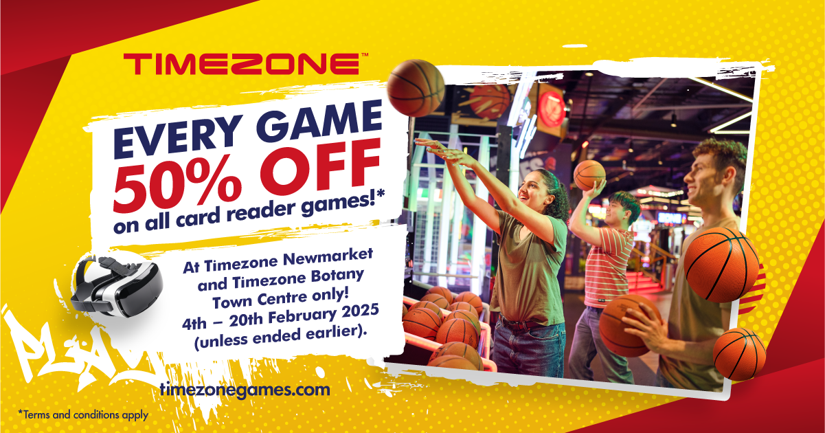 50%off games in Timezone