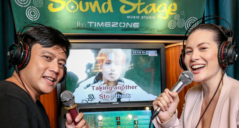 Karaoke at Timezone Philippines