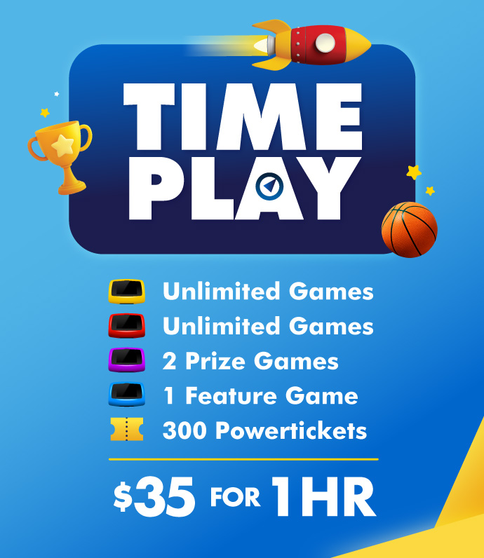 Time Play $35 for 1 hour