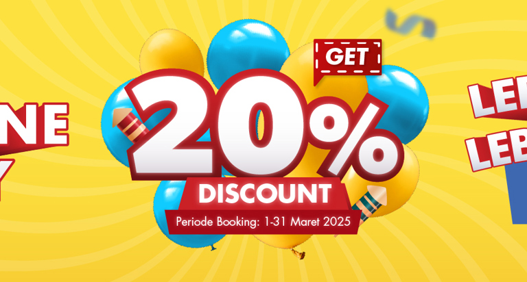 Diskon 20% Party di Timezone