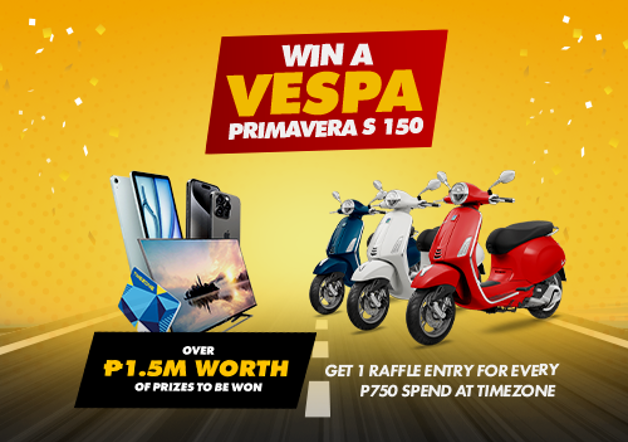 WIN A VESPA PRIMAVERA S 150!